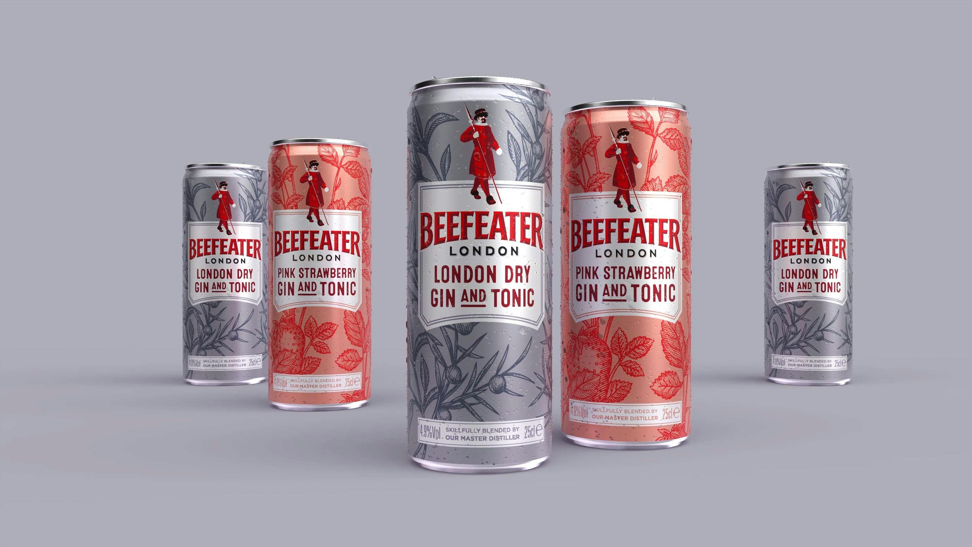 Beefeater cans