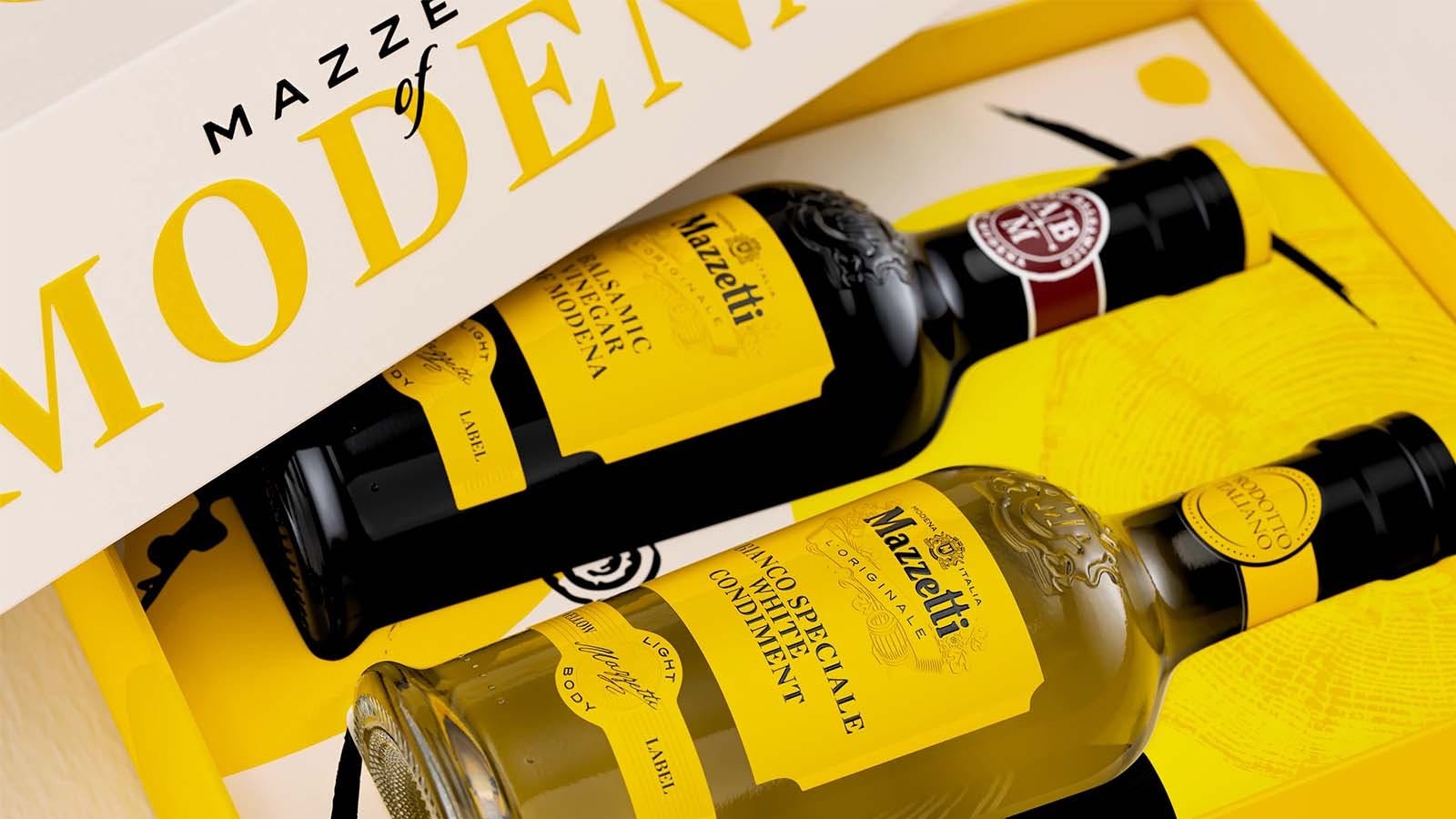 Mazzetti experimental series pack closeup bottles