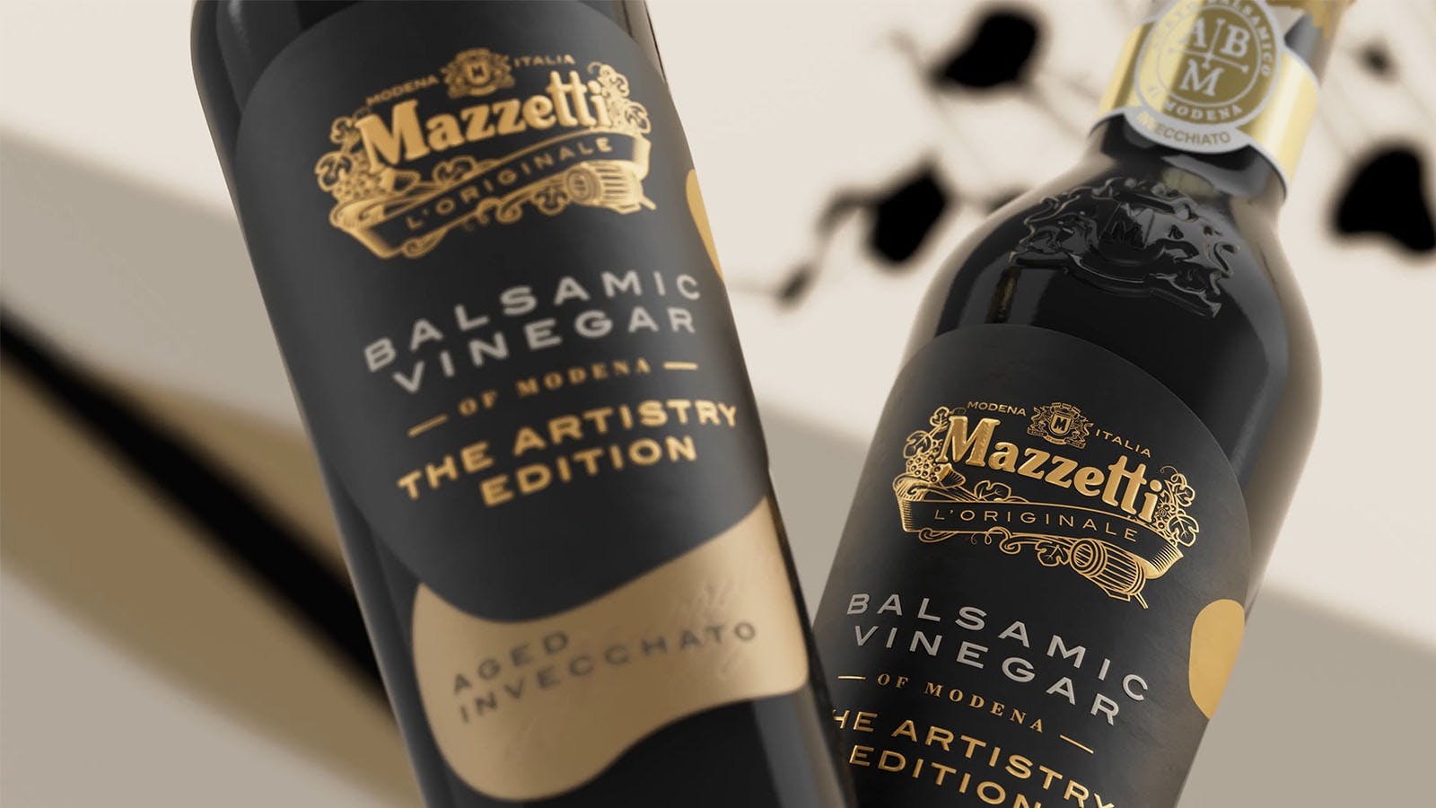 Mazzetti artistry edition bottle closeup
