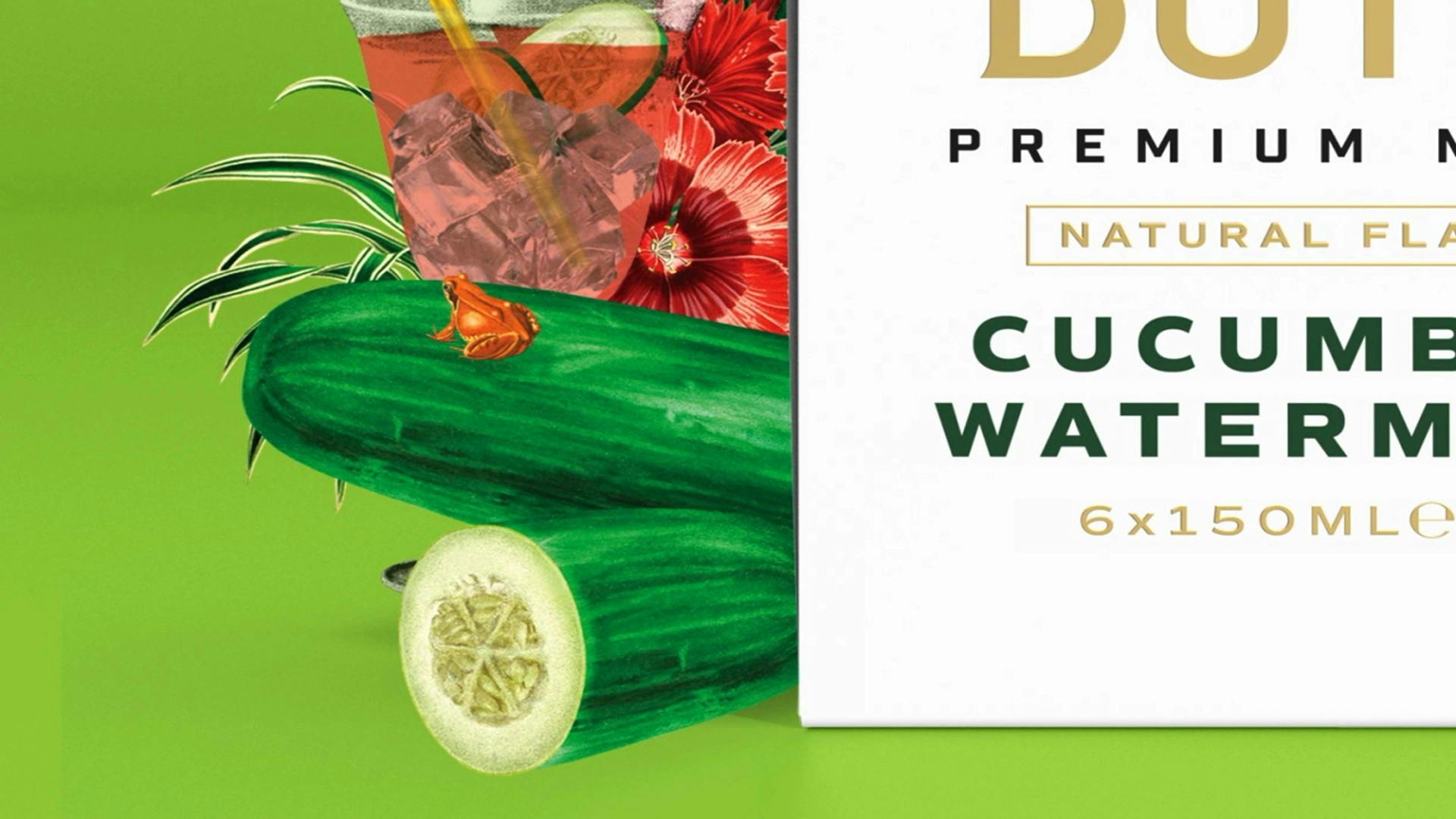 Double dutch Cucumber & Watermelon frame