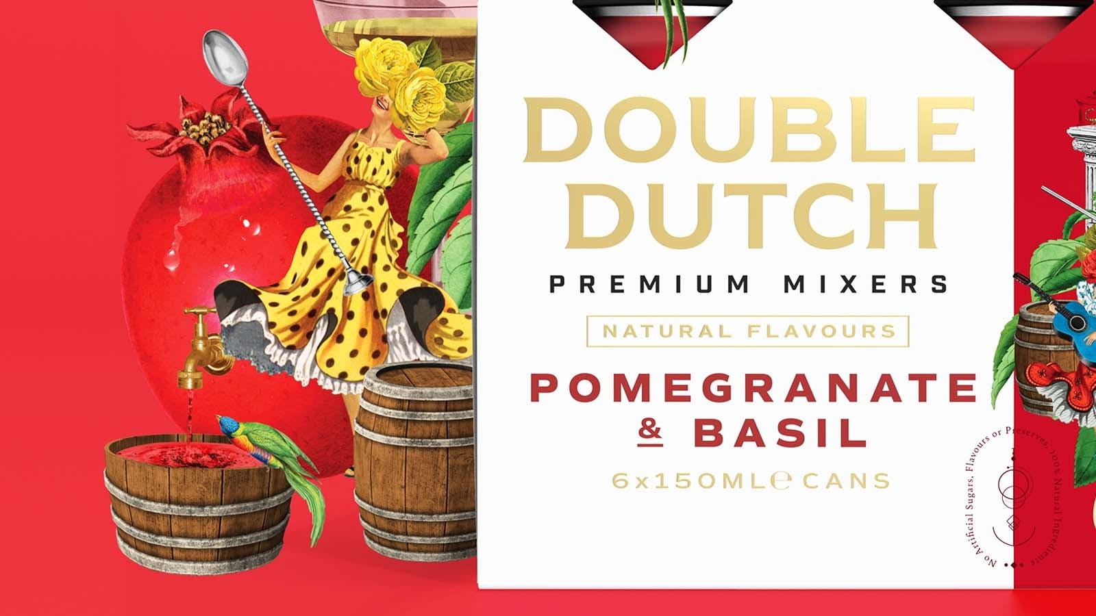 Double Dutch pomegranate tonic frame